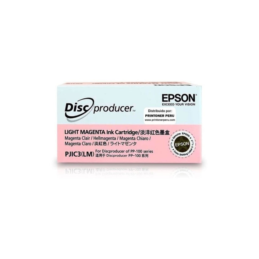 Cartucho Epson C13S020449 Light Magenta  para Discproducer PP-100, PP-100AP, PP-100II, PP-50