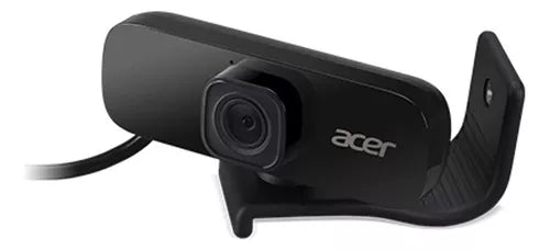 Camara Web ACR100 FHD Resolucion 2 Mpx High Definition Micrófono Integrado Plug and Play / angulo de rotacion 72,4° color Black