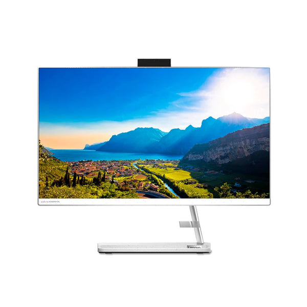 Todo en uno Lenovo IC 3 24ITL6 Intel Core i5 1135G7 23,8 Pulgadas FHD Memoria 4GB Estado Solido 256GB Linux Color Blanco