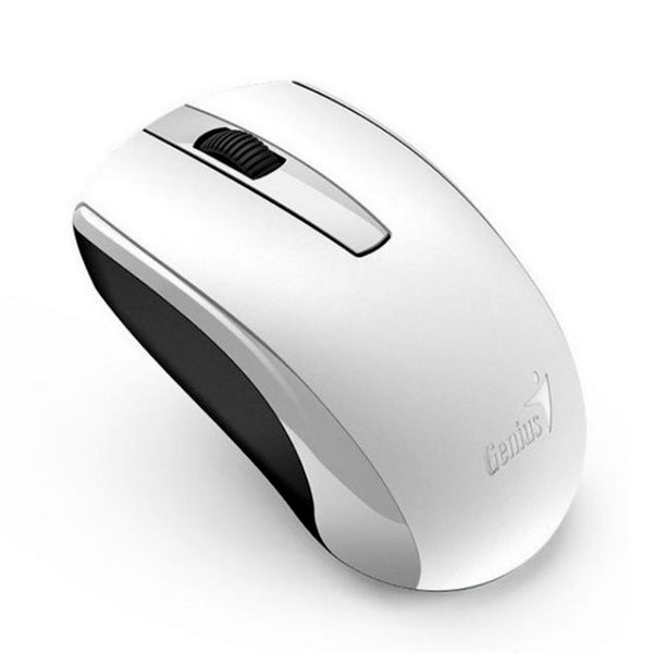 Mouse inalámbrico recargable Genius ECO-8100 blanco