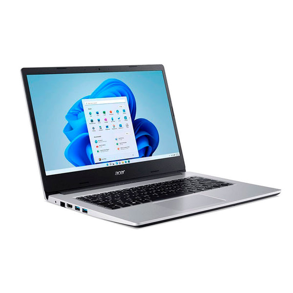 Computador Portátil Acer A314-22-R58U HD R3 3250U 14 4GB/256SSD/Linux Eshell color Silver