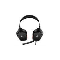 DIADEMA G332 Logitech Gaming Plug 3.5mm Sonido Estéreo Multiplataforma Control de Mute Cable 2Metros Garantía 2Años-NEGRO-NARANJA
