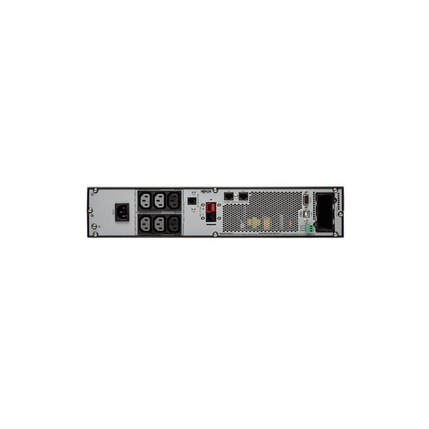 UPS de Doble Conversión de 208V / 230V 1000VA 900W - 6 Tomacorrientes, Autonomía Extendida, Ranura para Tarjetas, LCD, USB, DB9, 2U