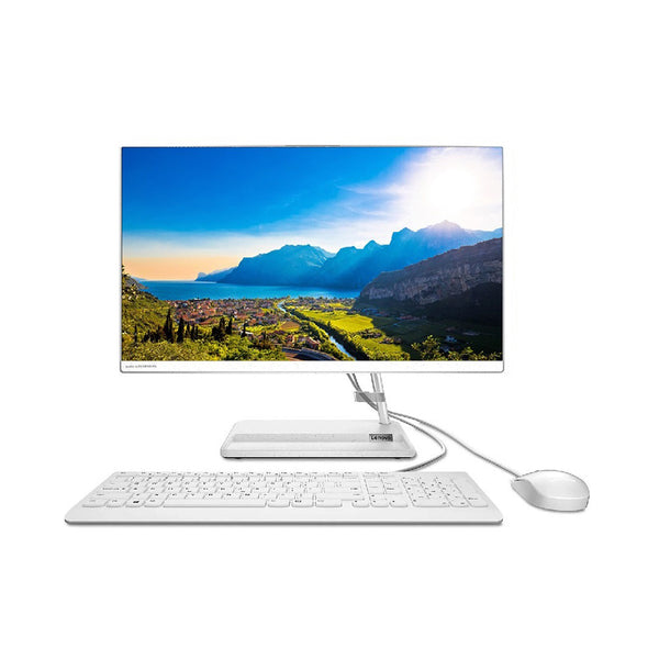 Todo en uno Lenovo IC 3 24IAP7 Intel core i5 12450H 23,8 Pulgadas FHD Memoria 8GB Estado Solido 512GB Linux Blanco