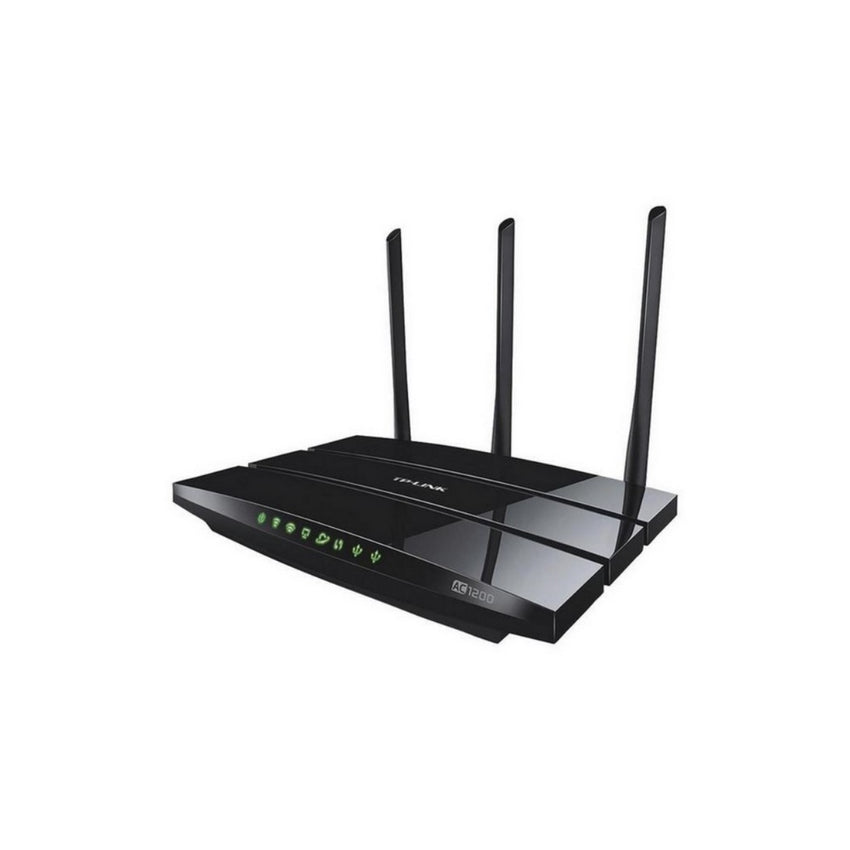 Router TPLINK Inalambrico Doble banda AC 1200 Dual Band Gigabit 3 Antenas externas.