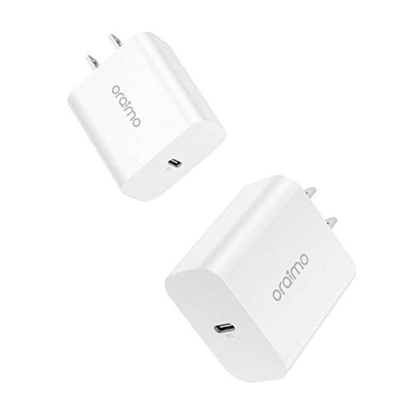 Cargador ORAIMO De Pared Salida Tipo C COLOR Blanco