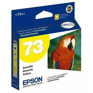 Cartucho Epson T073420-AL - Stylus Yellow C79/ Cx3900 / Cx4900 / Cx5900 / Cx6900F / Cx7300 / Cx8300 / (250 paginas)