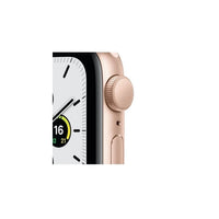 Apple Watch SE GPS, 40mm Gold Aluminium Case with Pink Sand Sport Band