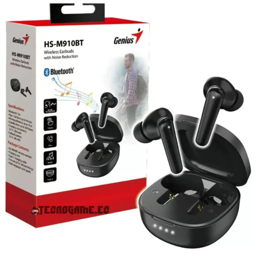 AUDIFONOS BLUETOOTH HS-M905BT BLACK
