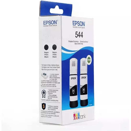 Botella Epson T544120-2P - Multipack 2 botellas Negras IMPRESORA L3110/L3150- Black Ink (4.500 paginas)