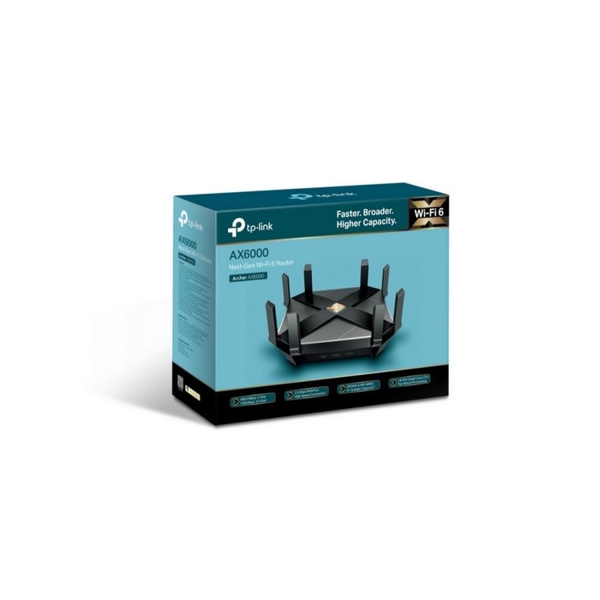 Router TPLINK WI- FI 6 Doble banda AX6000
