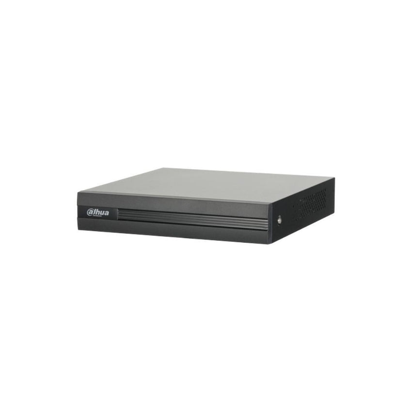 Grabador Dahua XVR, 4 Canales, Penta-brid (CVBS/HDCVI/AHD/TVI/IP), H264+/H265+, Audio in/out. Hasta 6TB