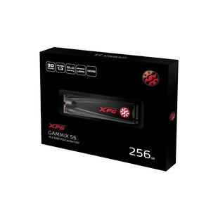 Unidad de estado sólido (SSD) Gamer Blindado XPG by ADATA GAMMIX S5 / PCIe GEN3X4 M.2 2280 / 256GB / Negro