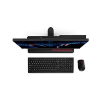 Computador Lenovo Todo en Uno, Intel Core i5, Pantalla 21,5 FHD, 8GB RAM, 1 TB SATA+ 128GB SSD, Windows 10 Pro, negro