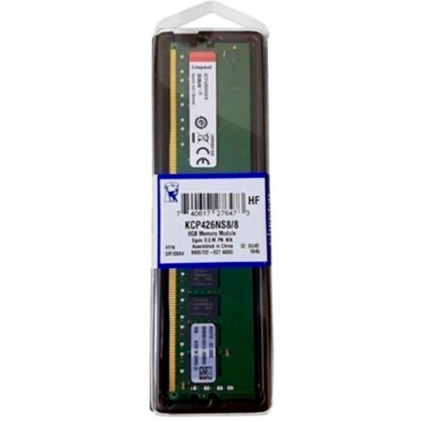 Memoria RAM Kingston 8GB DDR4 2666 Mhz