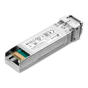 Transceiver tplink LC SFP+ 10Gbase-SR SPEC: multimodo de 850 nm, conector dúplex LC, hasta 300 m de distancia