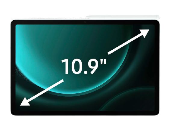 Tablet Samsung Galaxy Tab S9 FE WIFI, 8gb/256gb Silver