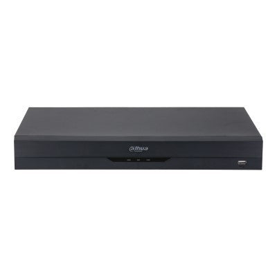 Grabador XVR Dahua, 32 canales, hasta 6MP, Inteligencia Artificial,  HDCVI/AHD/TVI/CVBS/IP, H.265+/H.265, Soporta 2 Discos Duros hasta 10TB cada uno (No incluye Disco Duro)