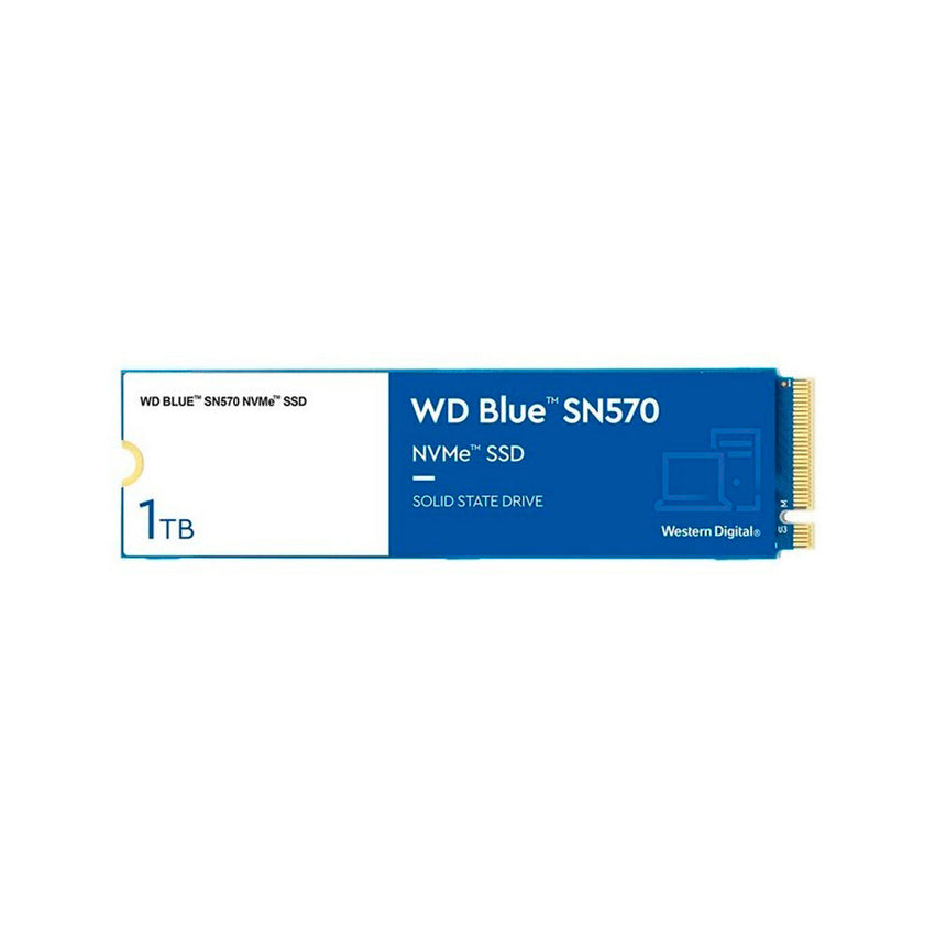 Unidad de estado sólido SSD Western Digital Blue SN570 1TB NVMe PCIe lectura 3500MB/s
