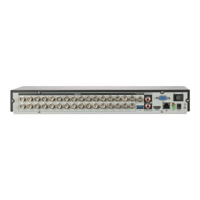 Grabador XVR Dahua, 32 canales, hasta 6MP, Inteligencia Artificial,  HDCVI/AHD/TVI/CVBS/IP, H.265+/H.265, Soporta 2 Discos Duros hasta 10TB cada uno (No incluye Disco Duro)