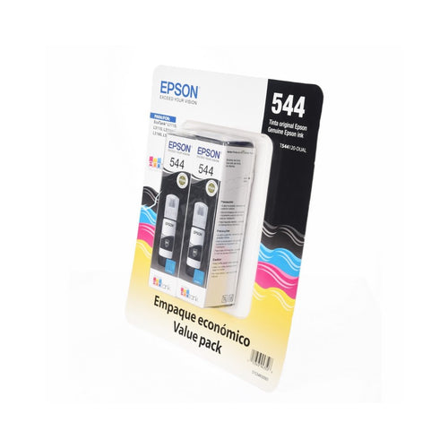 Botella Epson T544120-AL - Multipack 2 botellas Negras IMPRESORA L3110/L3150- Black Ink (4.500 paginas)