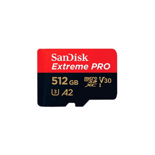 Tarjeta MicroSD SanDisk Extreme Pro 512GB UHS-I con adaptador hasta 200MB/s lectura A2 U3 V30