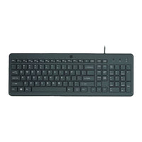 Teclado Alámbrico HP 150 (Negro)