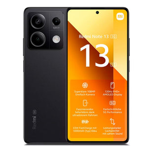 Celular Xiaomi Note 13 5G Graphite Black 8GB + 256GB