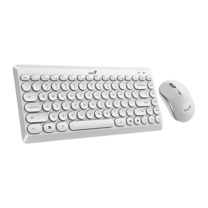 Teclado Genius  RS2Combo teclado + mouse Genius LuxeMate Q8000 inalambrico White