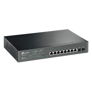 Switch TP-LINK Inteligente Gigabit PoE+ de 8 Puertos con 2 Ranuras SFP JetSteam