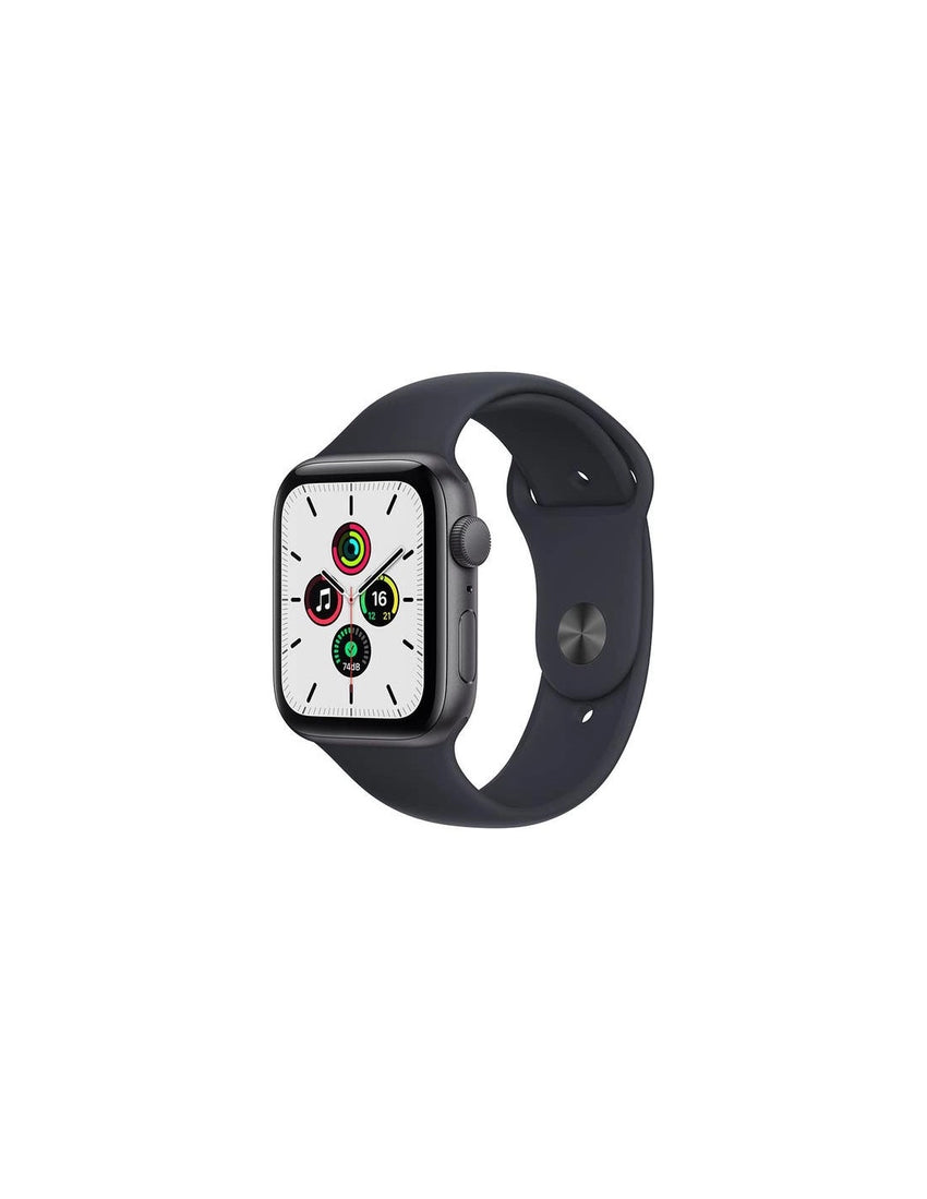 Apple Watch SE (GPS) Caja de aluminio en Gris Espacial de 44 mm Correa deportiva Medianoche