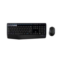 Combo LOGITECH  Teclado y Mouse MK345 Español Inalámbrico Receptor USB Negro