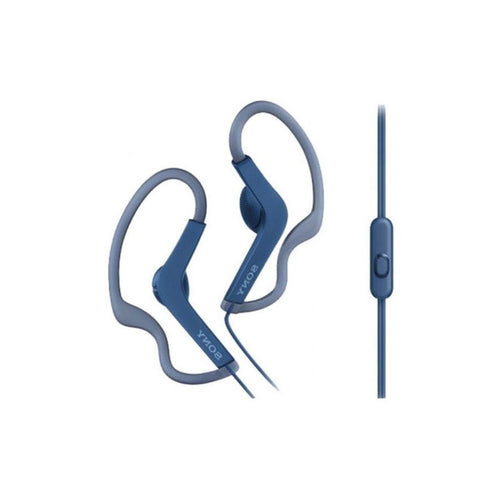 Audífonos Sony deportivos internos MDR-AS210 Color  Azul  ajuste seguro mientras corres