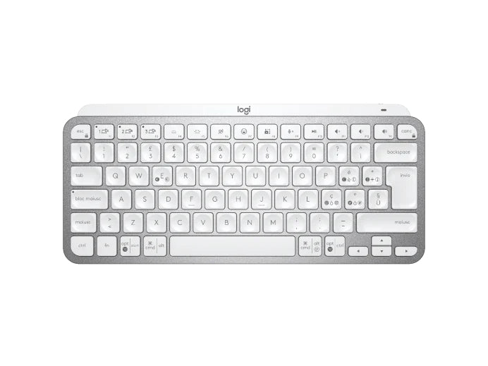 TECLADO MX KEYS MINI PALE GRAY - SPA GRIS CLARO