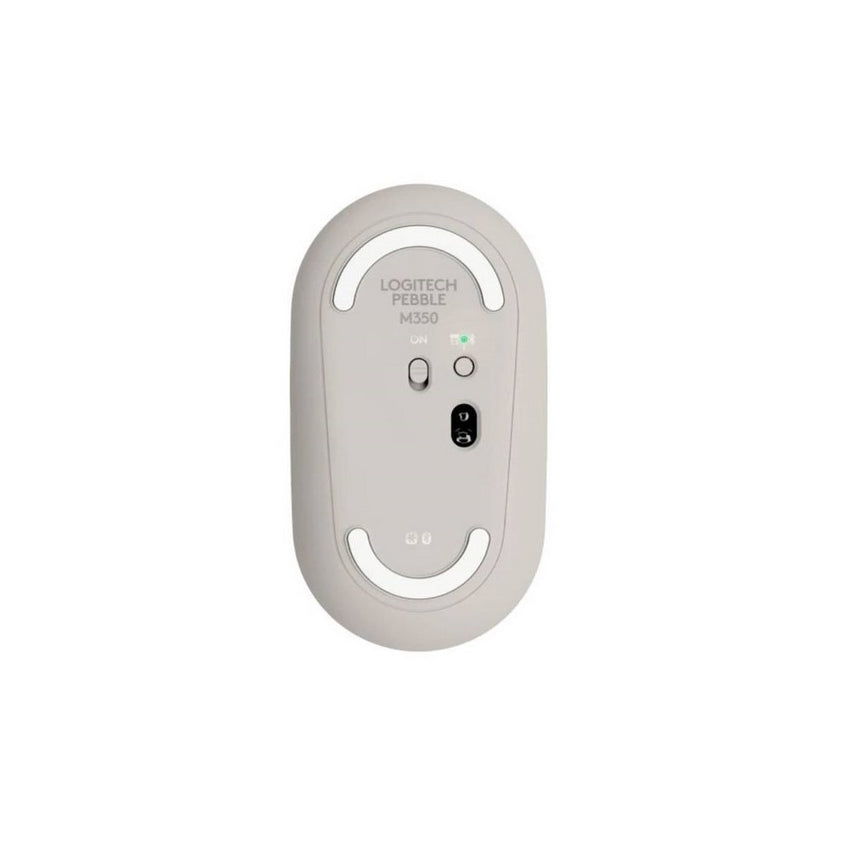 Pop Mouse LOGITECH Inalambrico With Emoji COLOR Almendra