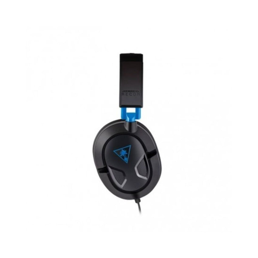 Audífonos Gaming alámbricos de Diadema con micrófono, Turtle Beach Recon, para PlayStation PS4 Ear Force Recon 50P, color Negro, Jack 3.5mm