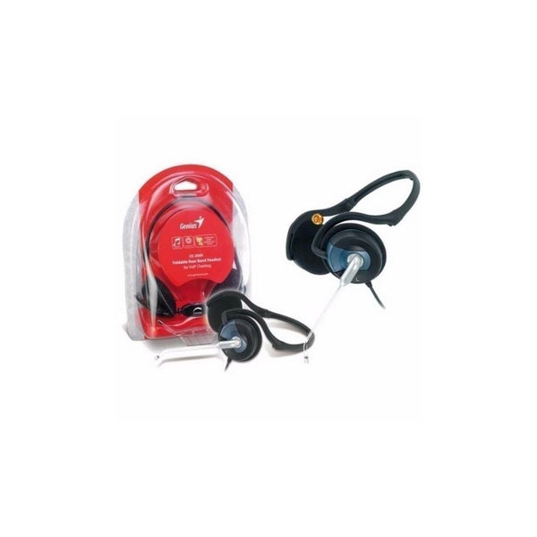 Audífono GENIUS Diadema HS-300N 1 Plug 3.5mm COLOR Negro