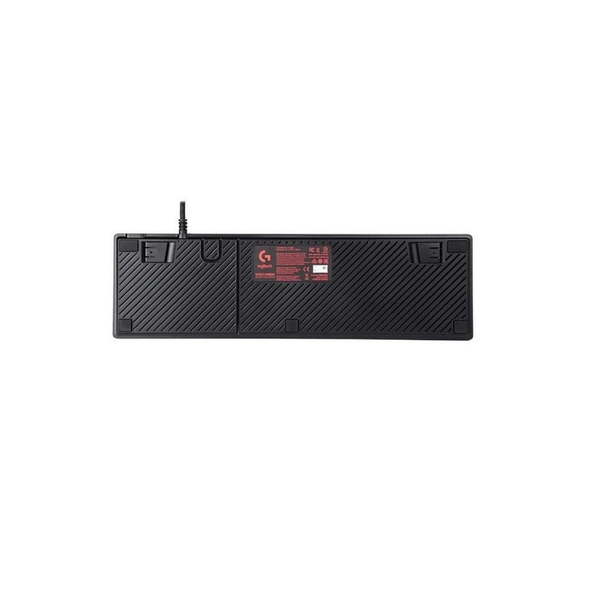 TECLADO G413 CARBON Logitech Gaming Español Alámbrico USB Mecánico Compatible Win Retroiluminado G HUB Aleación de Aluminio Garantía 2Años-NEGRO