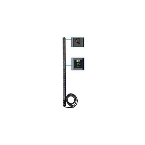 PDU Monofásico de 2.9kW con Medidor Digital Local, Tomacorrientes de 120V (24 5-15/20R), L5-30P, Cable de 3.05 m [10 pies], 0U Vertical