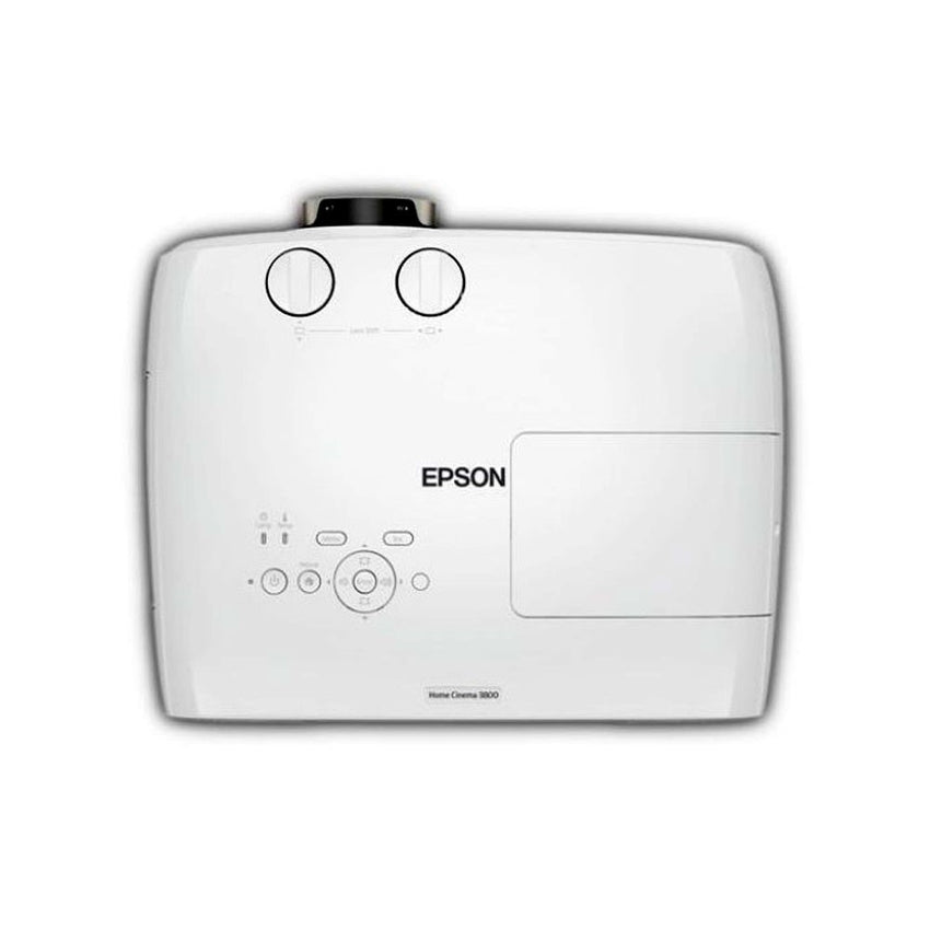 Video proyector Epson PowerLite Home Cinema 3800/Tecnología: 3LCD de 3 chips/3.000 lúmenes en Blanco y Color -Resolución 1080p/4K Enhancement (1920 x 1080 x 2) /Tamaño (distancia proyectada) 40 – 300