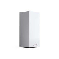 Router Mesh  Velop MX5300 paquete de 1 nodos TriBanda  AX5300 2,4 GHz y 5 GHz (2),1 Gigabit WAN,4 Gigabit LAN,USB 3.0,Procesador de núcleo Quad a 2,2 GHz,Control desde la aplicación,Memoria Flash: 512MB, RAM: 1GB