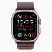 Reloj APPLE Watch Ultra 2 (GPS + Cellular) - Caja de titanio de 49 mm - Correa Loop Alpine índigo - Talla M