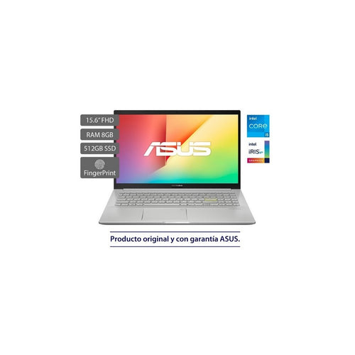 Portátil Asus M3401QC-KM163 AMD Ryzen 7 5800H 14’’ 16GB 512 SSD - Cool Silver