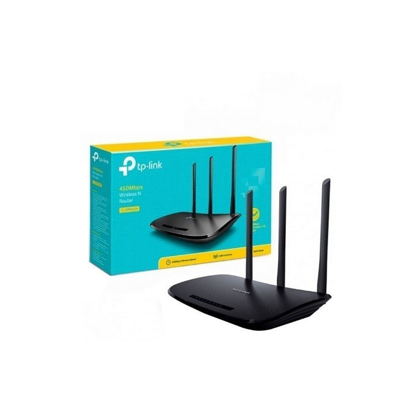 Router TPLINK Inalambrico 450 Mbps, 2.4 Ghz ,3 Antenas externas