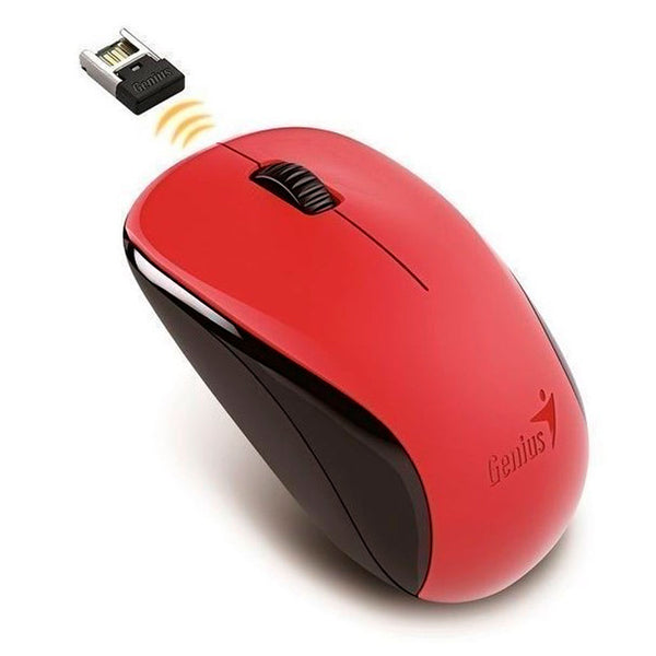 Mouse Genius NX-7000 inalámbrico color rojo