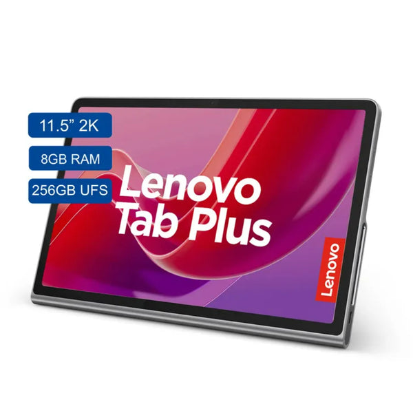 Tablet Lenovo TAB PLUS  TB351FU Pantalla 11,5  Conectividad WIFI Memoria 8GB + Almacenamiento 256 GB Color Luna Grey Incluye Funda+ SLEEVE - E310