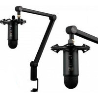 Microfono logitech tipo streaming profesional Yeticaster Negro