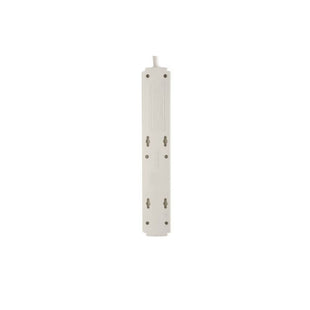 Supresor de Sobretensiones de 6 Tomacorrientes Protect It!, Cable de 1.83 m (6 pies), 790 joules, Gabinete Gris Claro