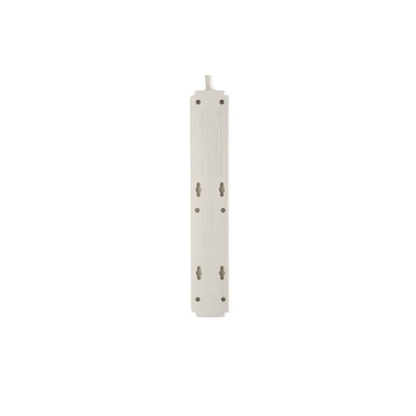 Supresor de Sobretensiones de 6 Tomacorrientes Protect It!, Cable de 1.83 m (6 pies), 790 joules, Gabinete Gris Claro
