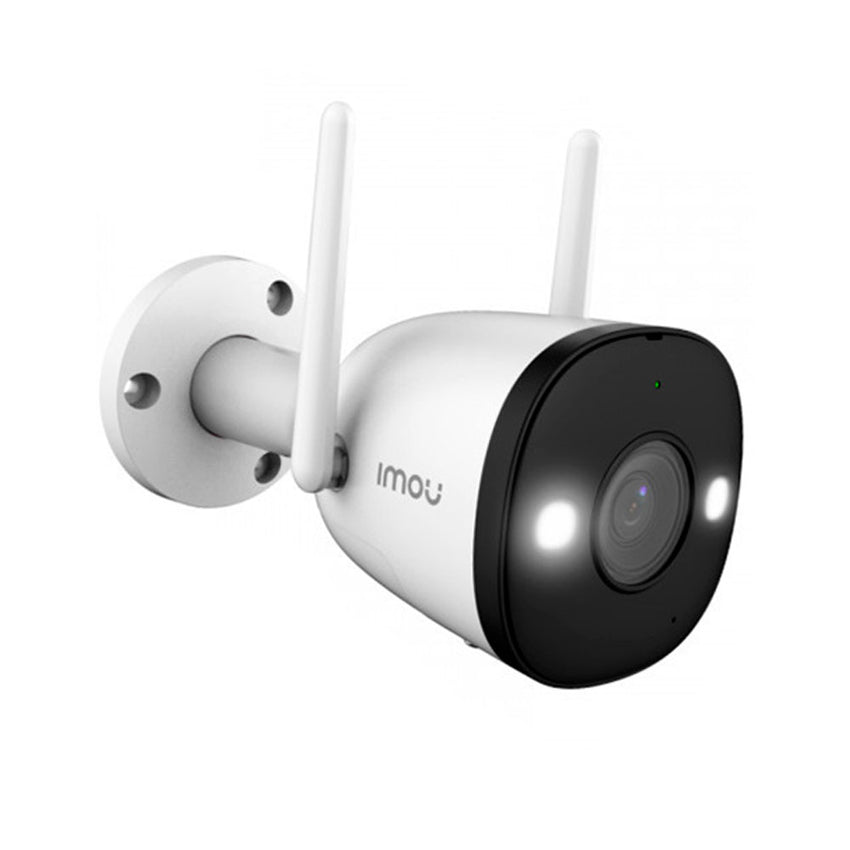 Camara Dahua Imou Bullet, 2MP, WIFI, Full Color, Lente 2.8mm, Slot para tarjeta SD hasta 256GB, H265, IR30M, DWDR, deteccion de movimiento inteligente, Audio de 2 vias.